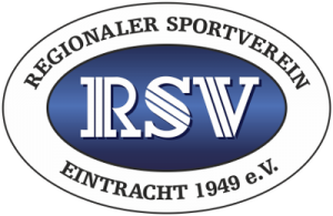 RSV Logo des Regionalen Sportvereins Eintracht 1949 e.V. mit den Buchstaben RSV.